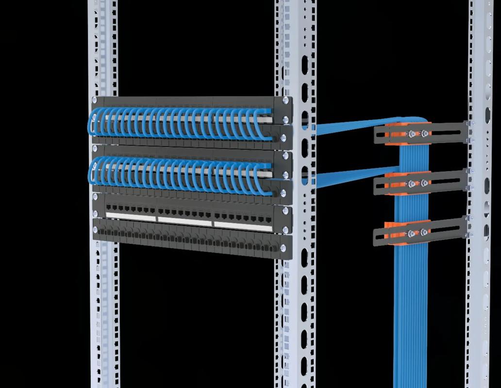 通道式理线架 打造条理分明的智能化弱电工程基础