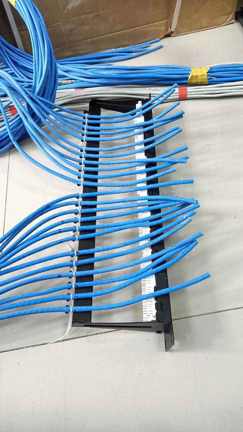 网络配线架 专业施工的现场实录与综合布线要点
